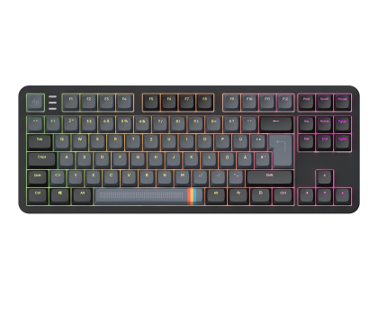 Klawiatura  przewodowa Dark Project ALU87A Midnight ISO DE Multilingual Support